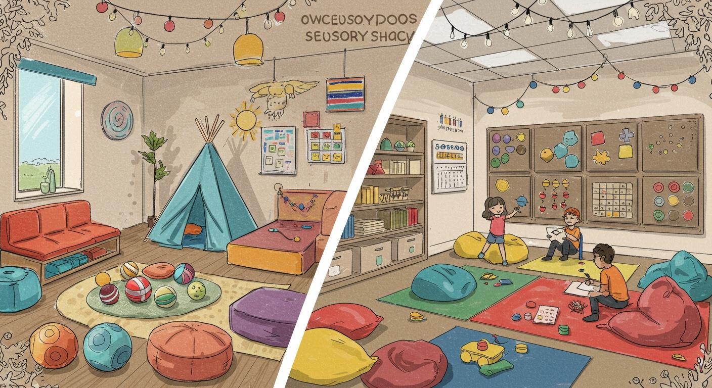 Sensory Space Ideas for Home and School Reviewed