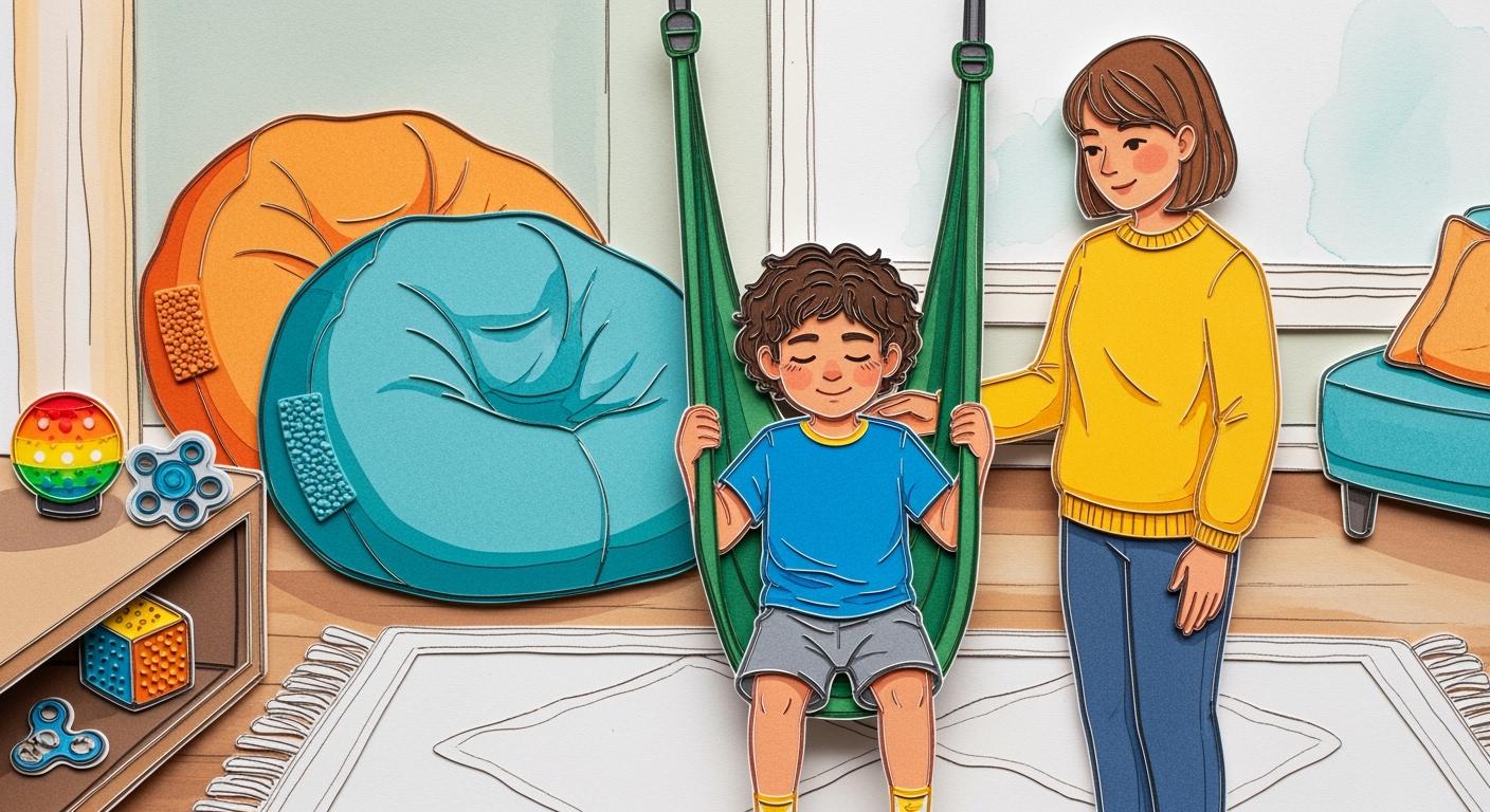 How Sensory Swings Help Children with Autism Thrive