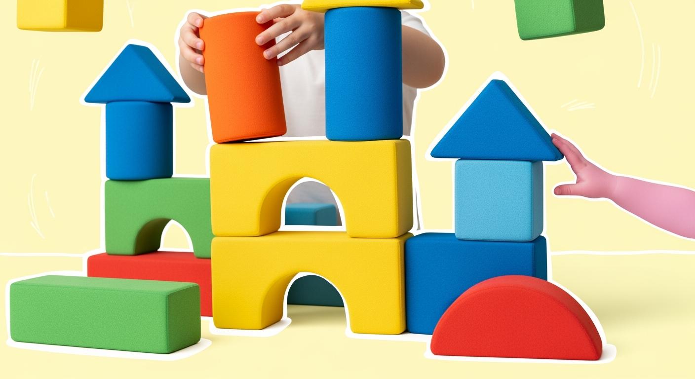 Soft play blocks always safe always creative