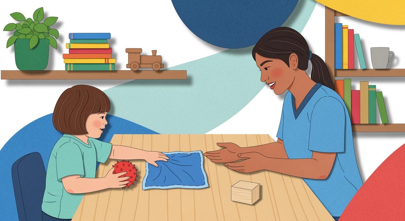 Sensory occupational therapy boosts daily life skills