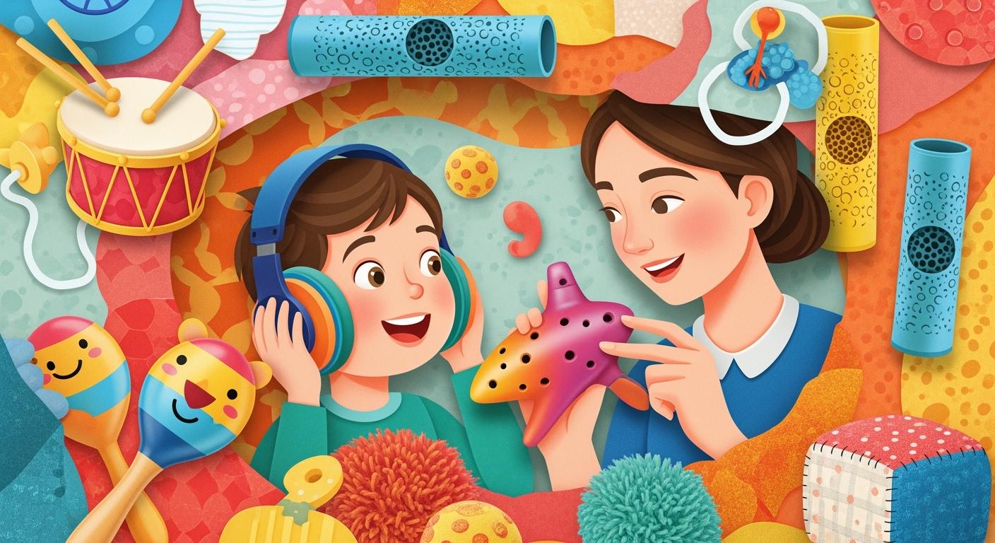 Auditory sensory activities that truly help autistic kids thrive