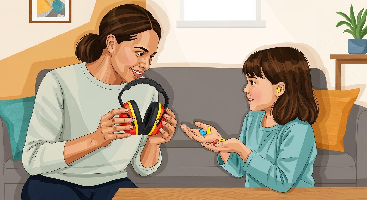 Sensory Ear Muffs vs Earplugs A Parent’s Guide