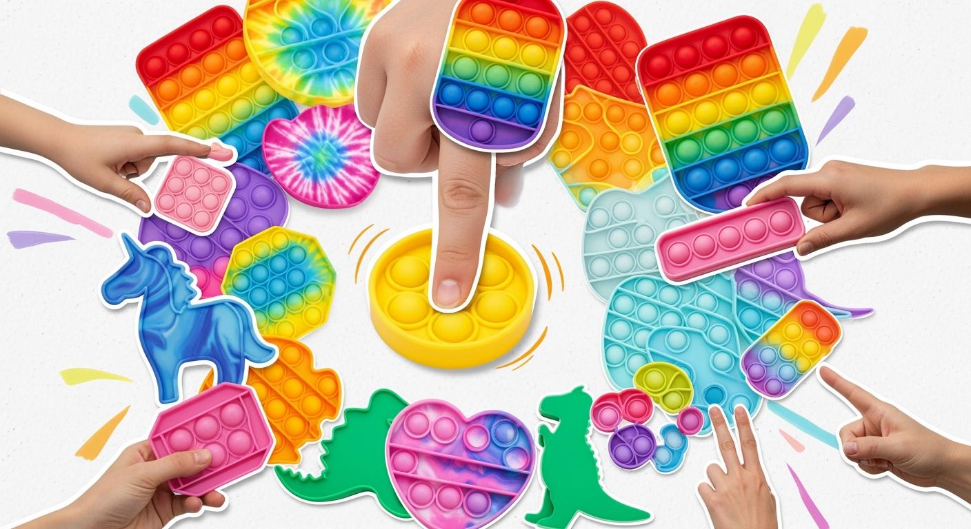 Silicone fidget popper trends everyone is loving now