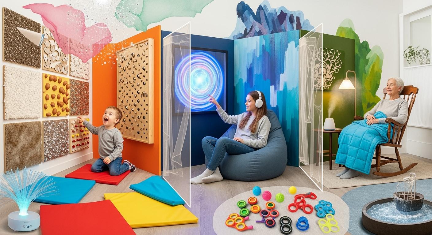 How to Design Sensory Rooms for Every Age Group