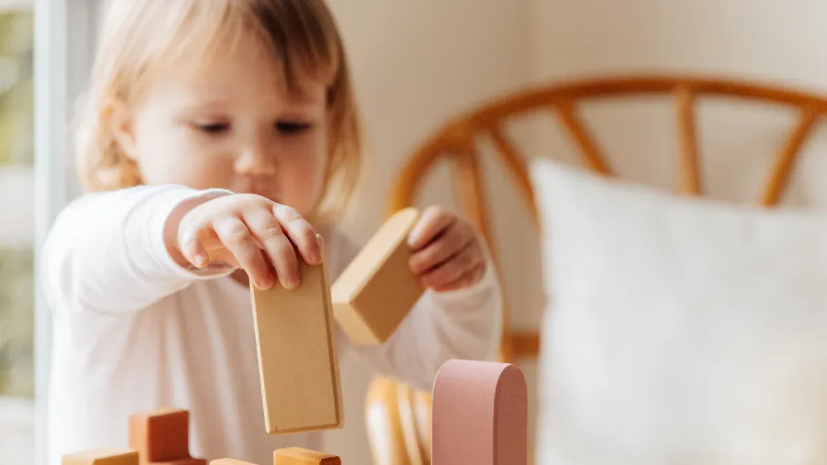 Sensory Activities with Biggo Blocks and Green-n-Learn