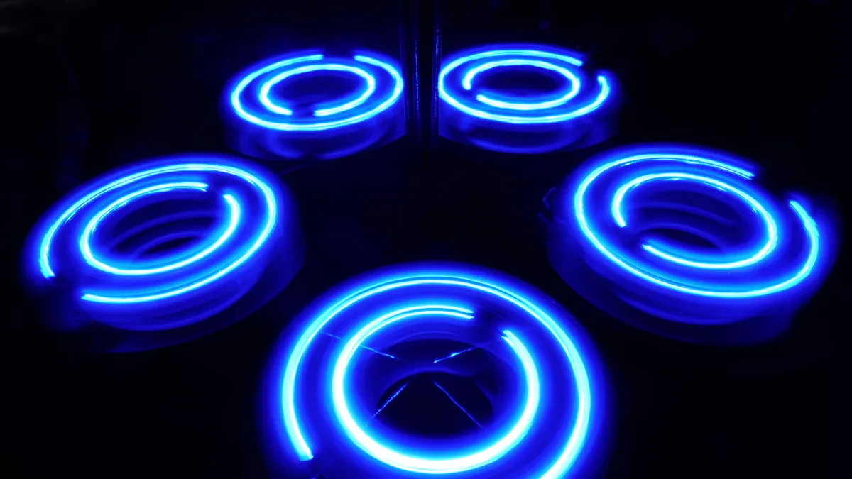 Makeover Examples With LED Circle Lights