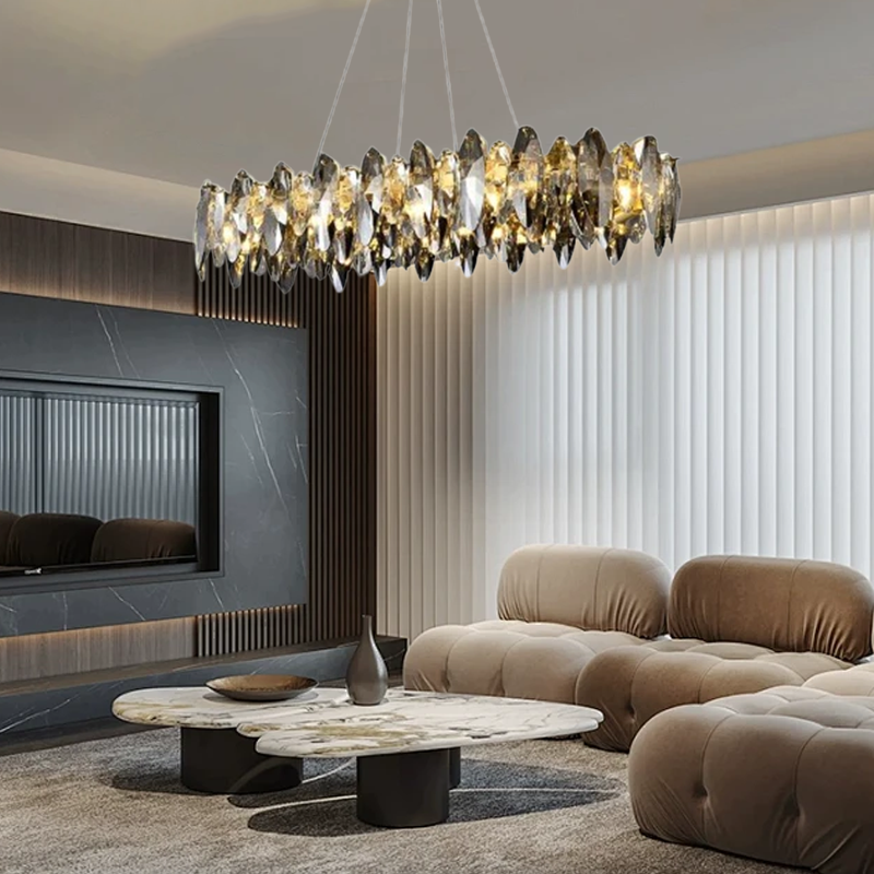 Timeless Elegance and Modern Crystal Chandelier Style