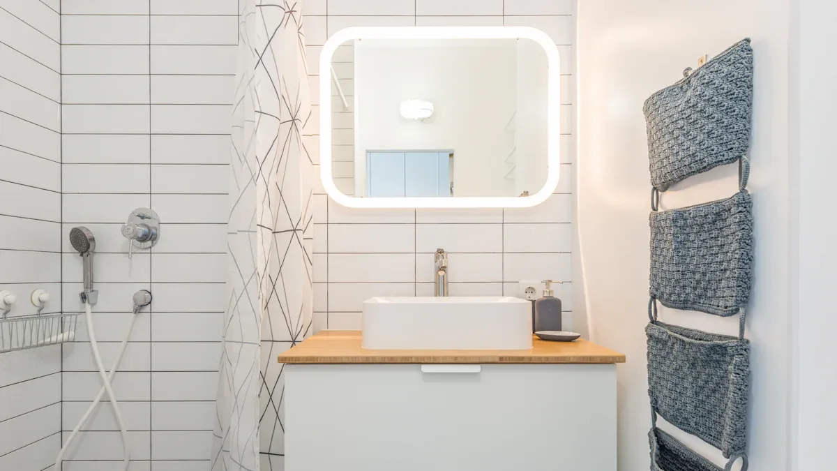 Step-by-step guide to picking bathroom lamps for small spaces