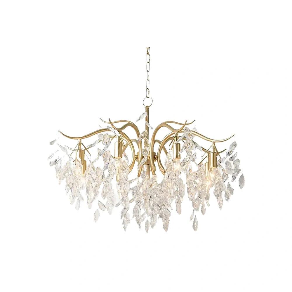 Royal Crystal Chandelier Brightens Every Room Easily