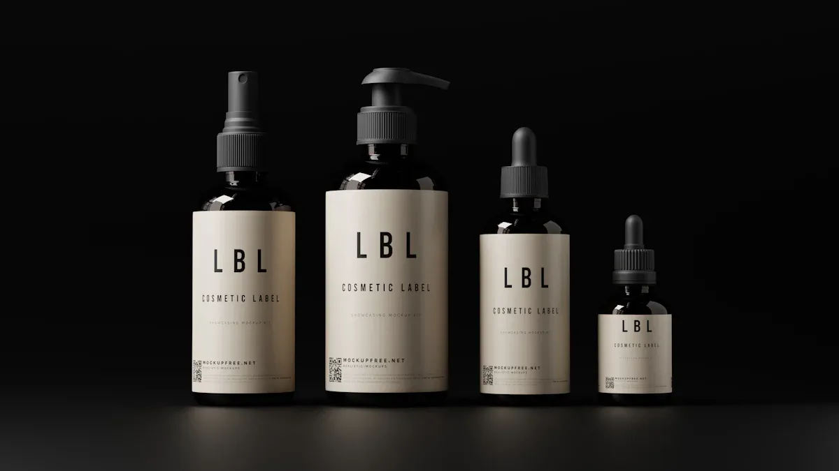 Labeling body oil bottles effectively