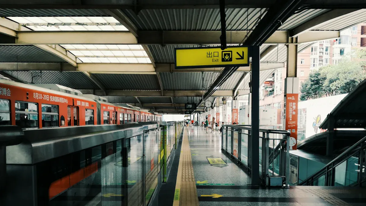 Navigating Chongqing Metro Stations