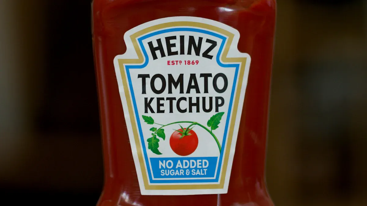 Squeeze bottle packaging for food