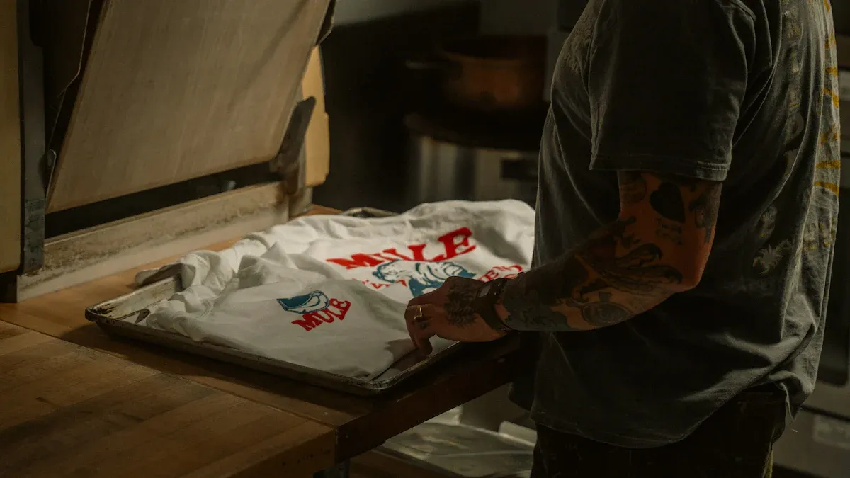 Heat transfer printing process