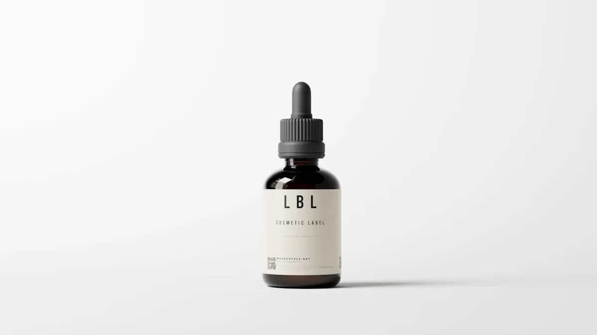 Label design for essential oil bottles