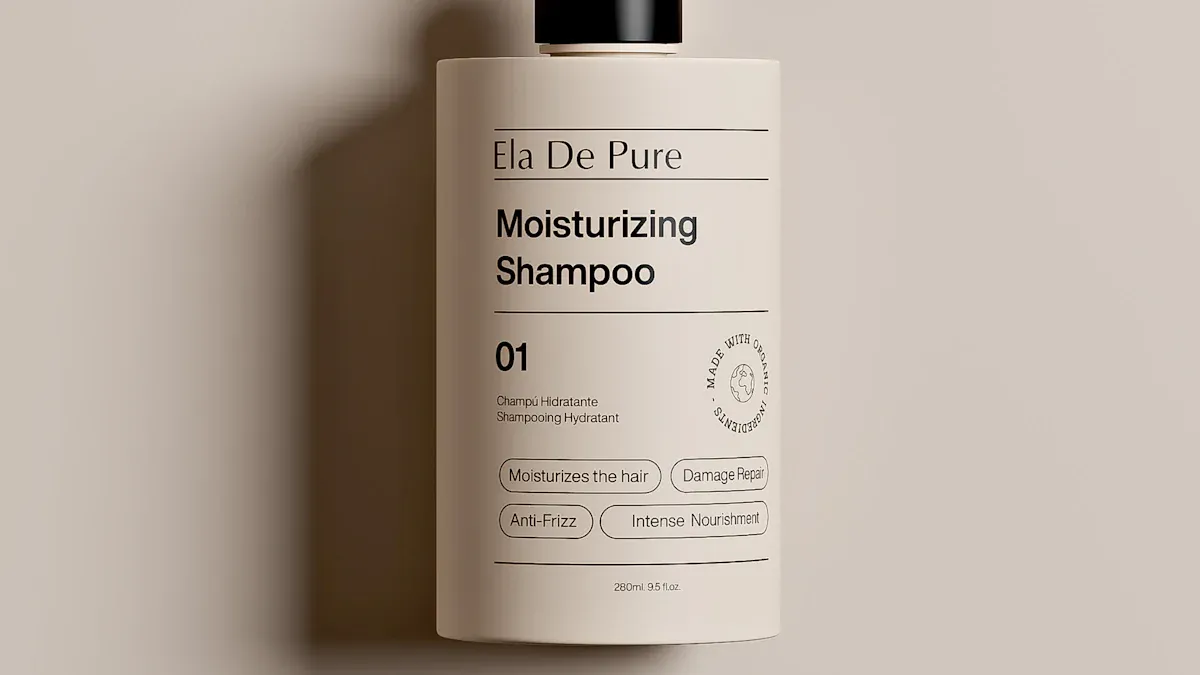 The design of shampoo bottles and their concave bottoms