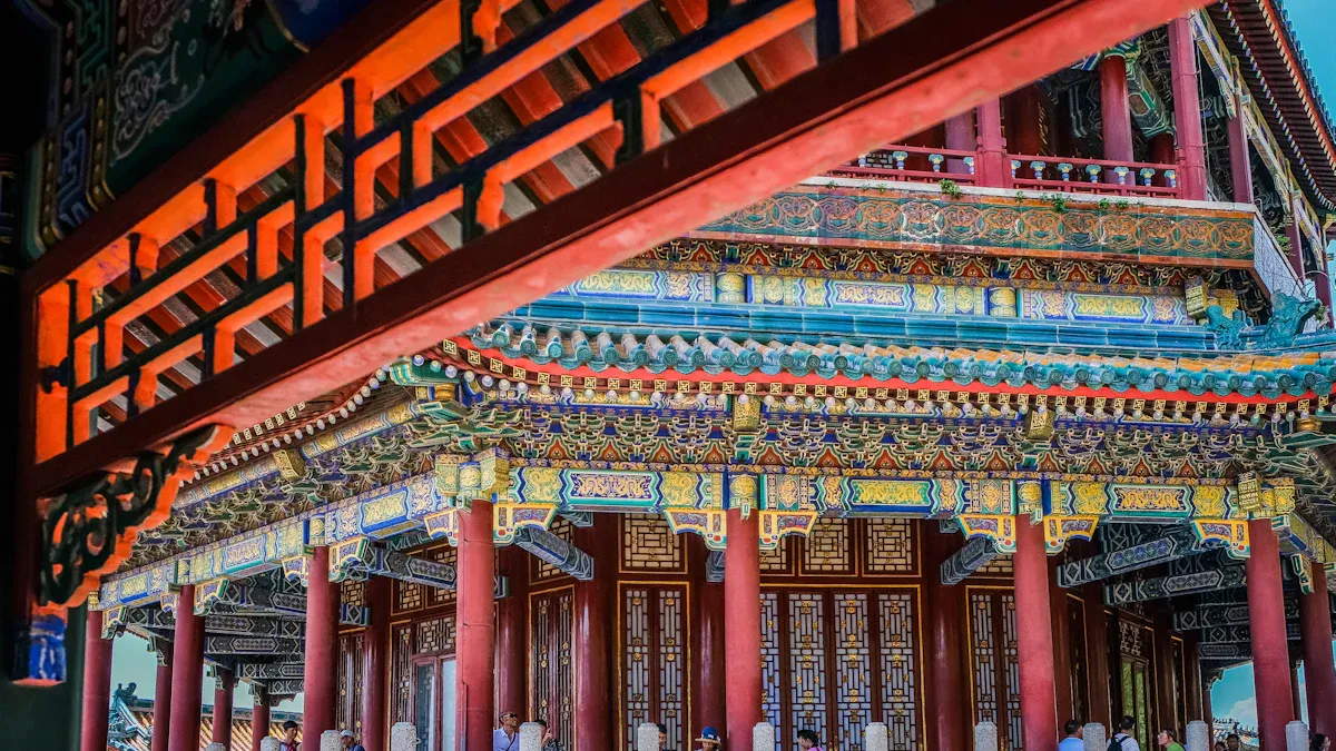 Architecture and Art of Beijing Lama Temple