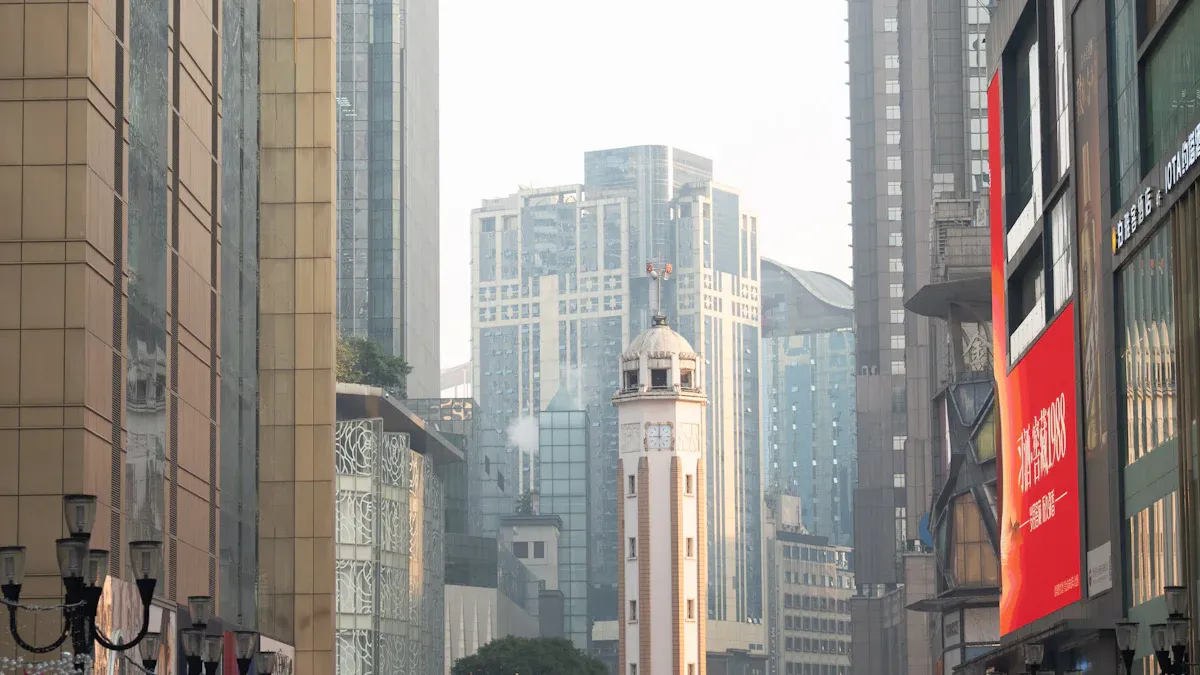 Attractions at Jiefangbei