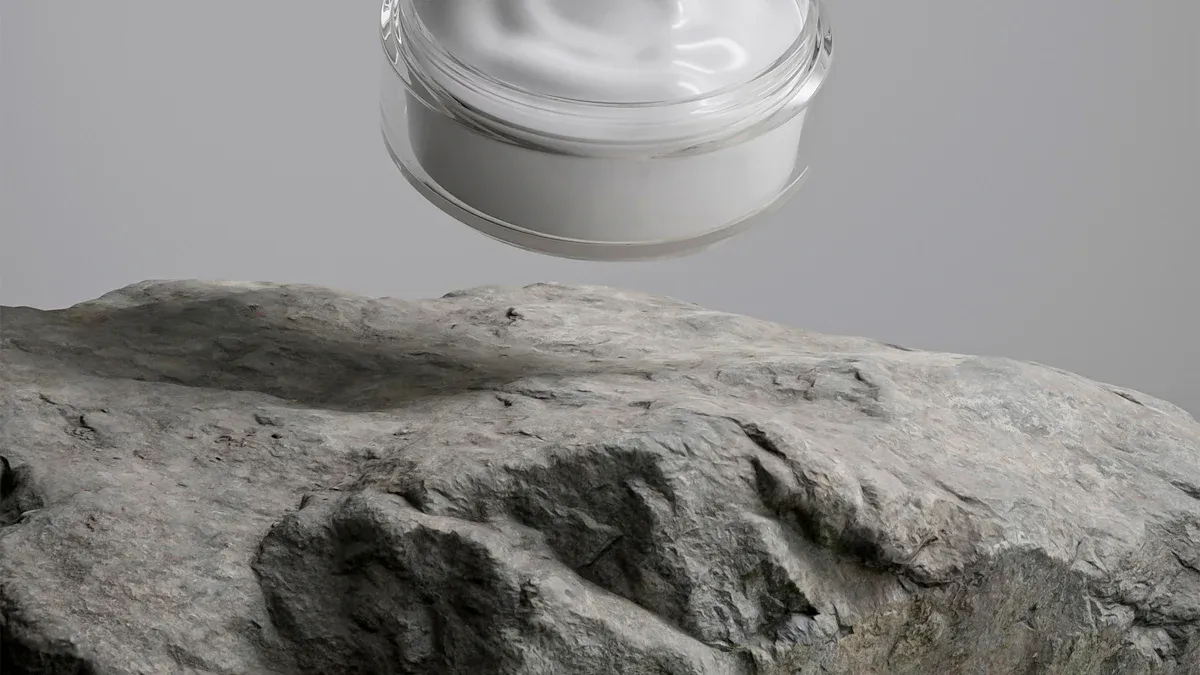 Face cream jar design and packaging