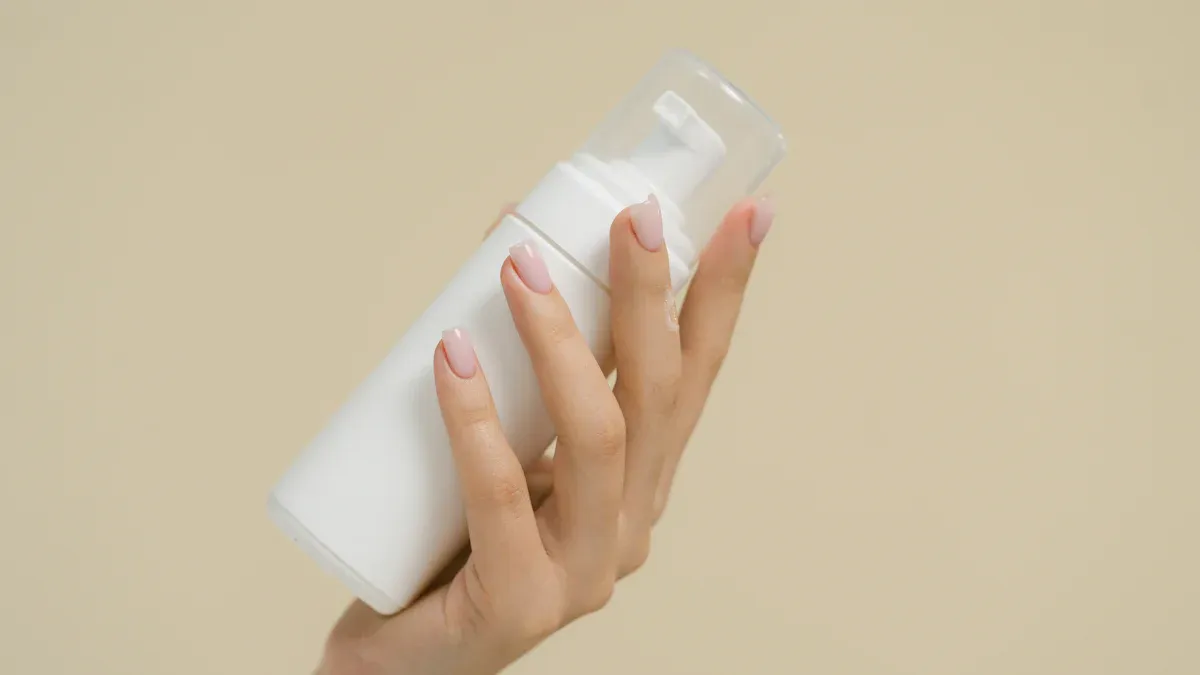 Airless pump bottles and product protection