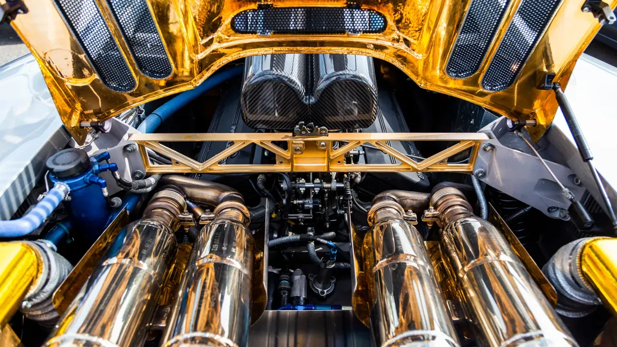 Gold plating process