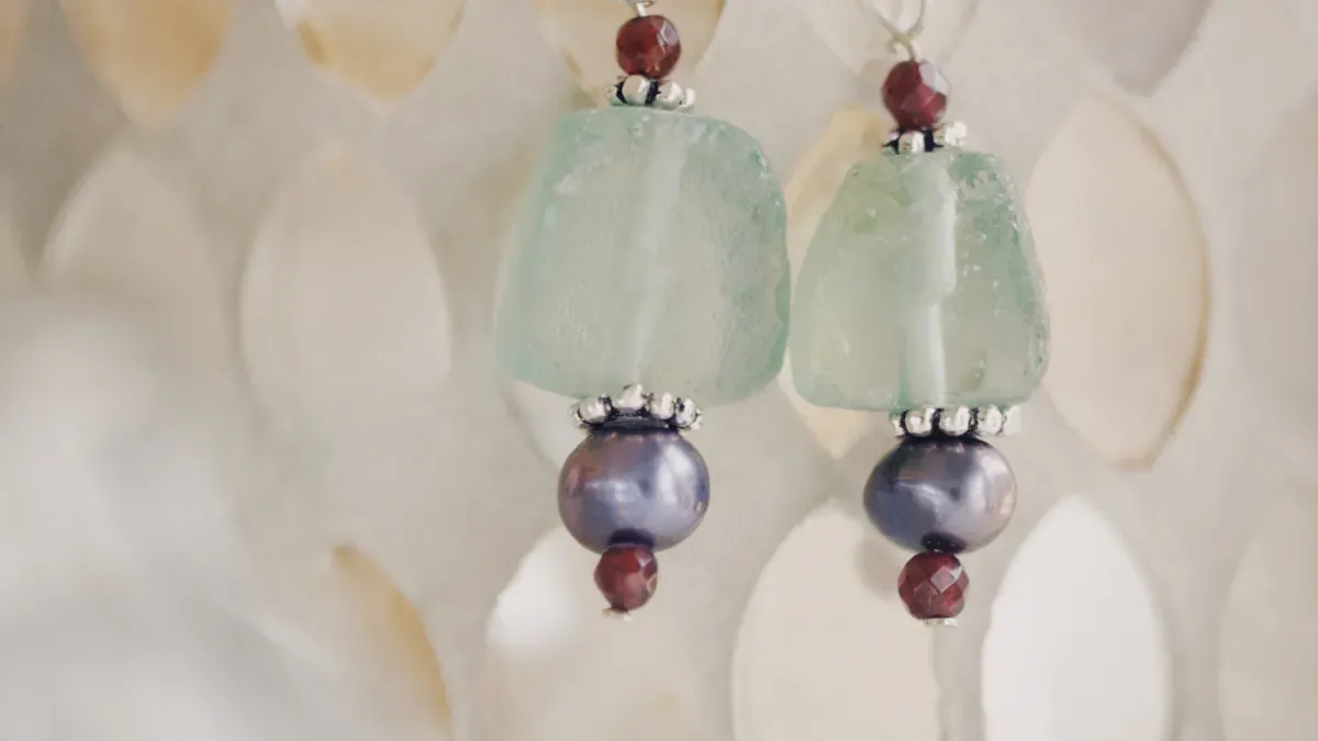 How to create CZ critine lizard handmade earrings