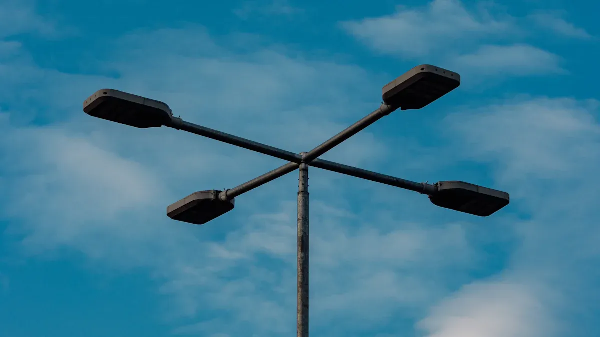 Street lighting and environmental monitoring integration