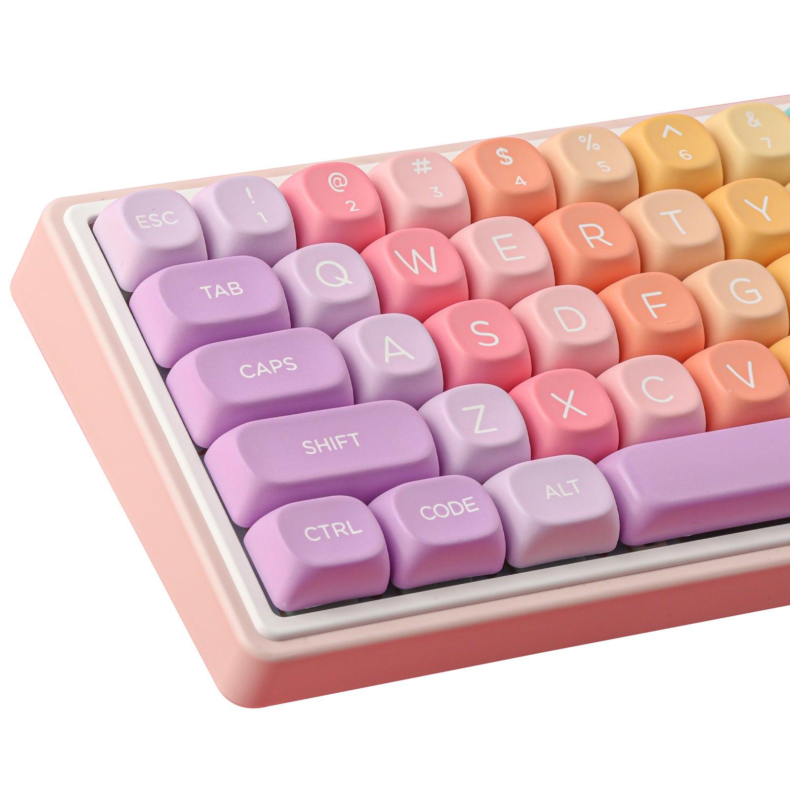 Soft Candy keycaps RK R65 keyboard