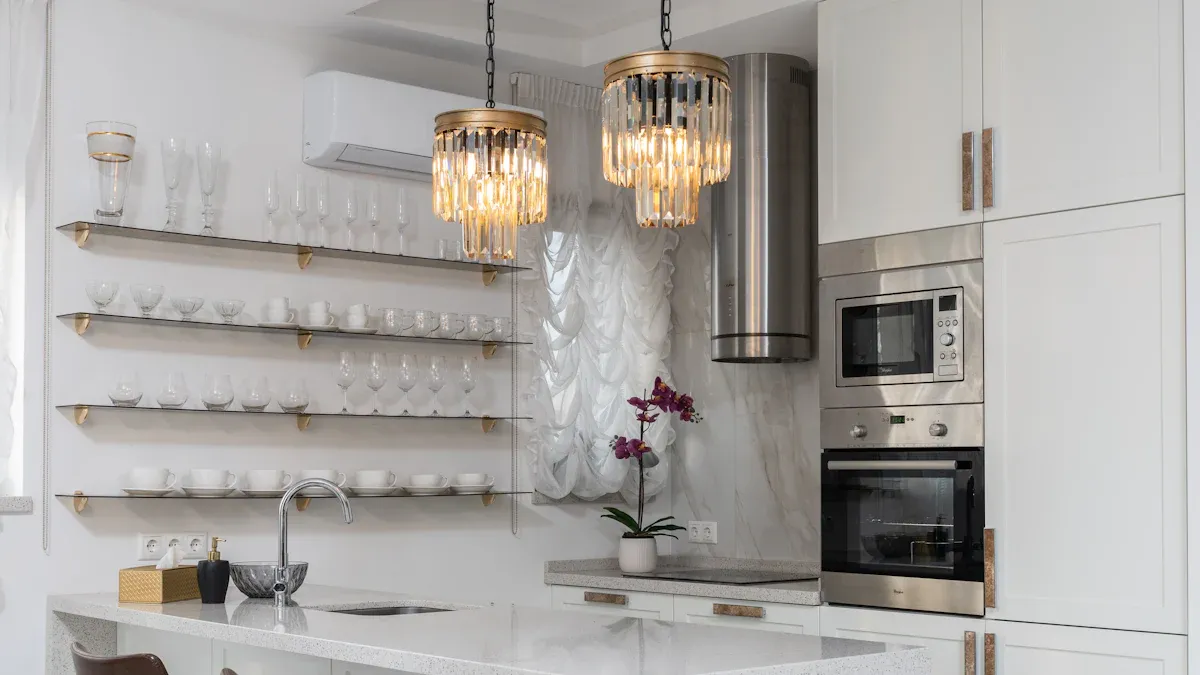 How Industrial Pendant Lighting Transforms Modern Kitchen Spaces