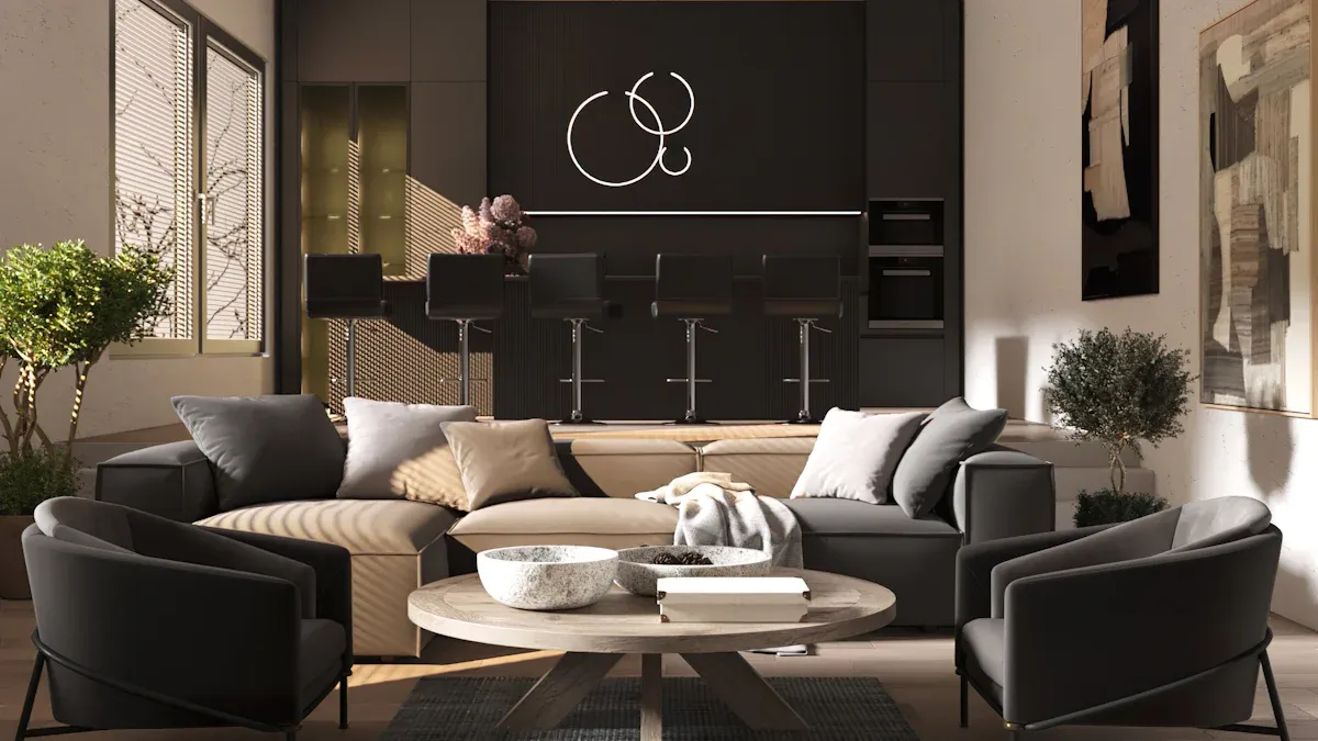 Wohnzimmer Pendelleuchte für verschiedene Stile