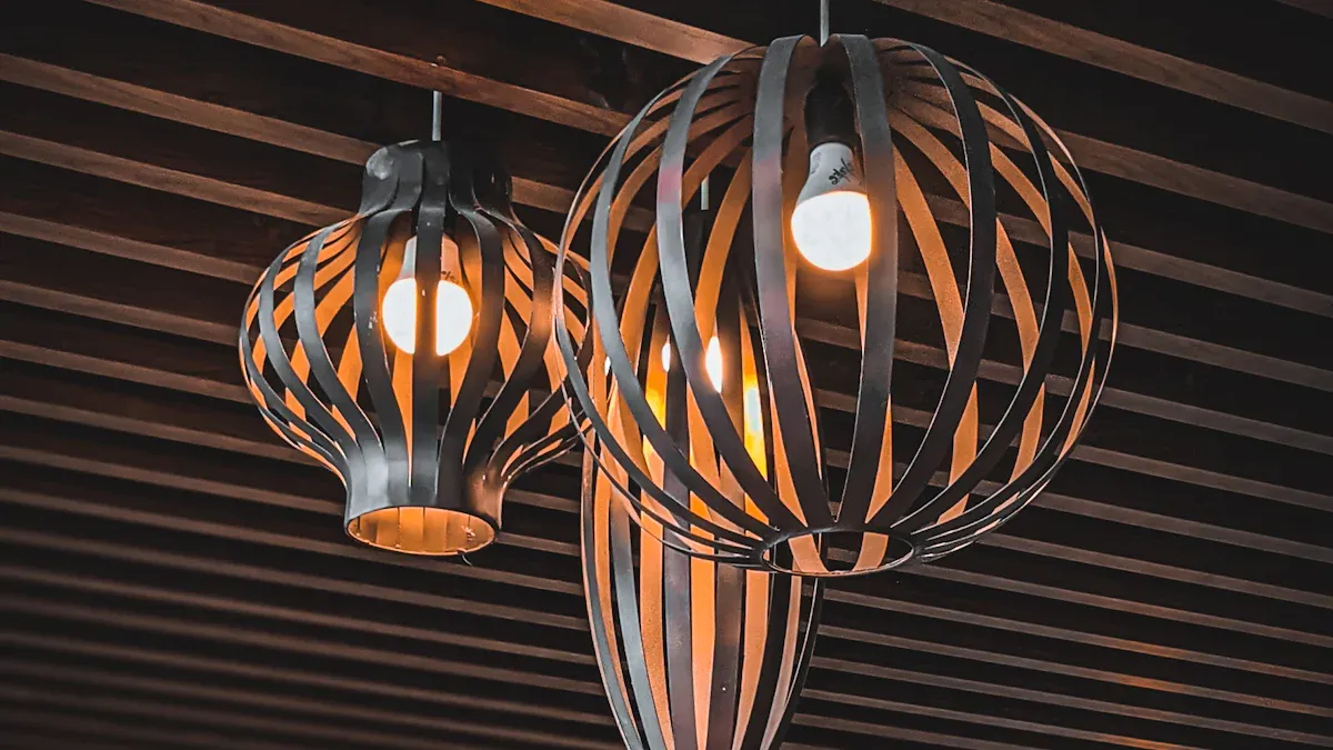 Minimalist Wood Pendant Light