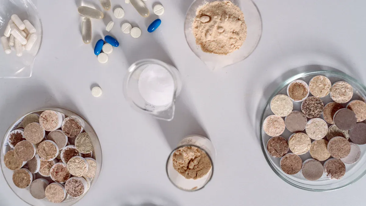 What is the role of fumaric acid in tablets?