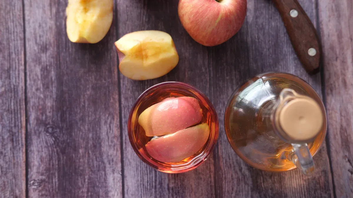 Fumaric acid in apple juice concentrate