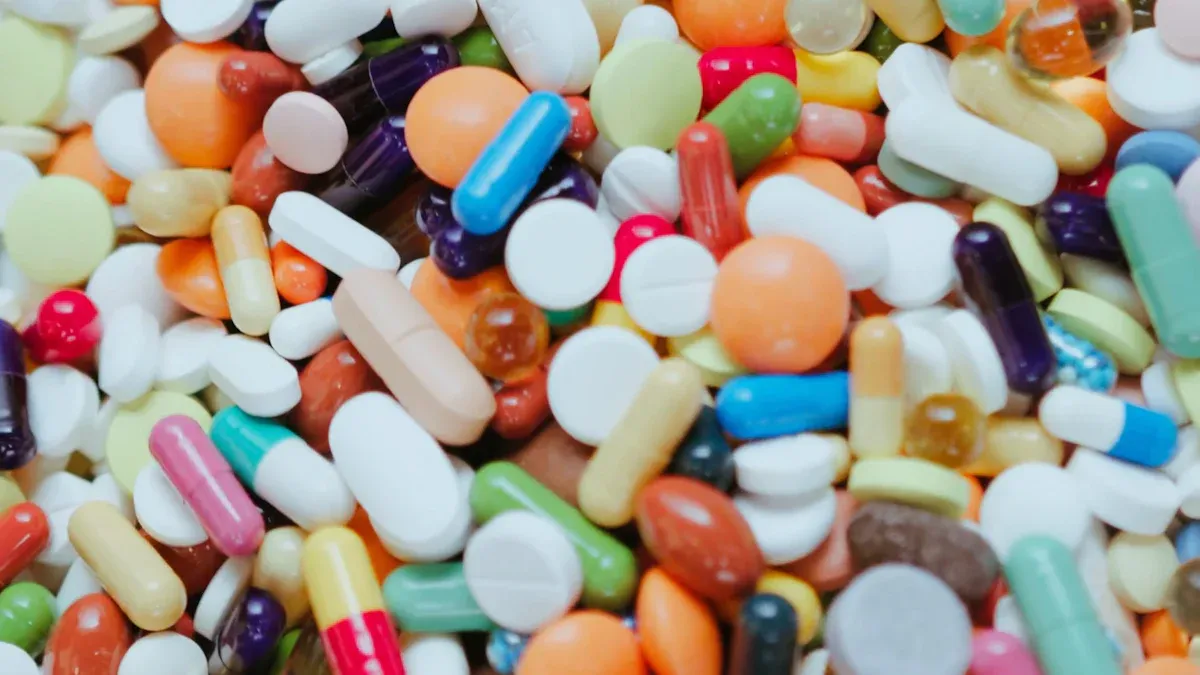 Medications and products with fumaric acid