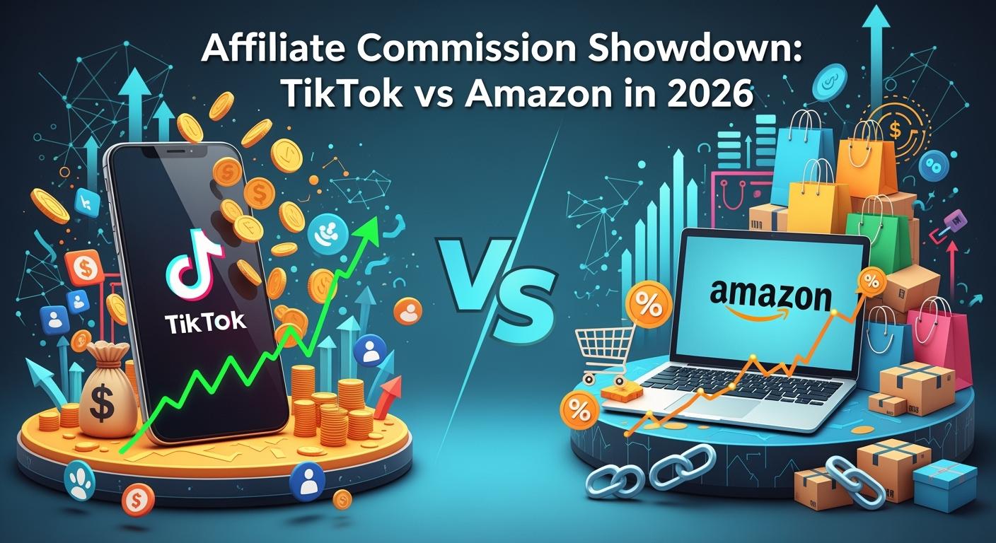 Affiliate Commission Showdown TikTok vs Amazon in 2026
