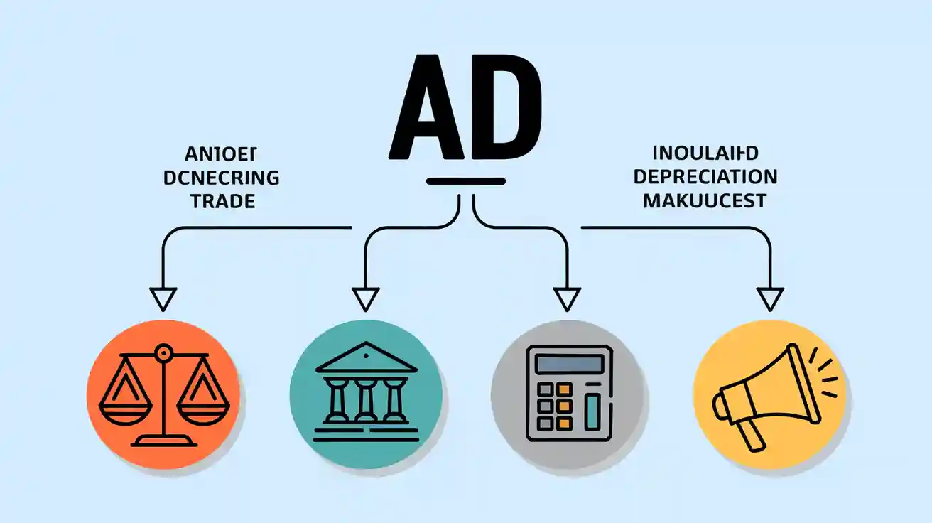 Ad abbreviation infographic