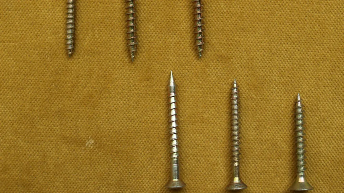 Key Parts of the Screw Size Guide