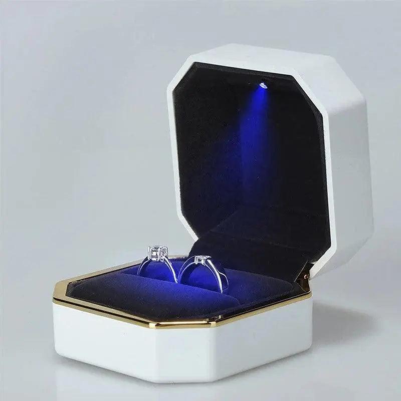 How to Propose with a LED Ring Box
