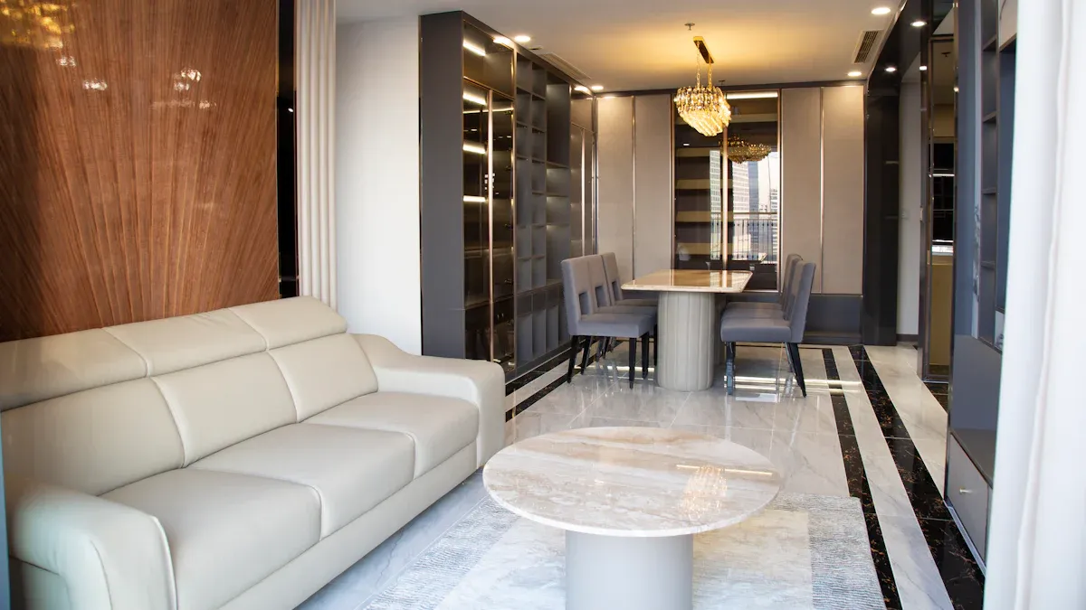 Rectangular Acrylic Coffee Tables