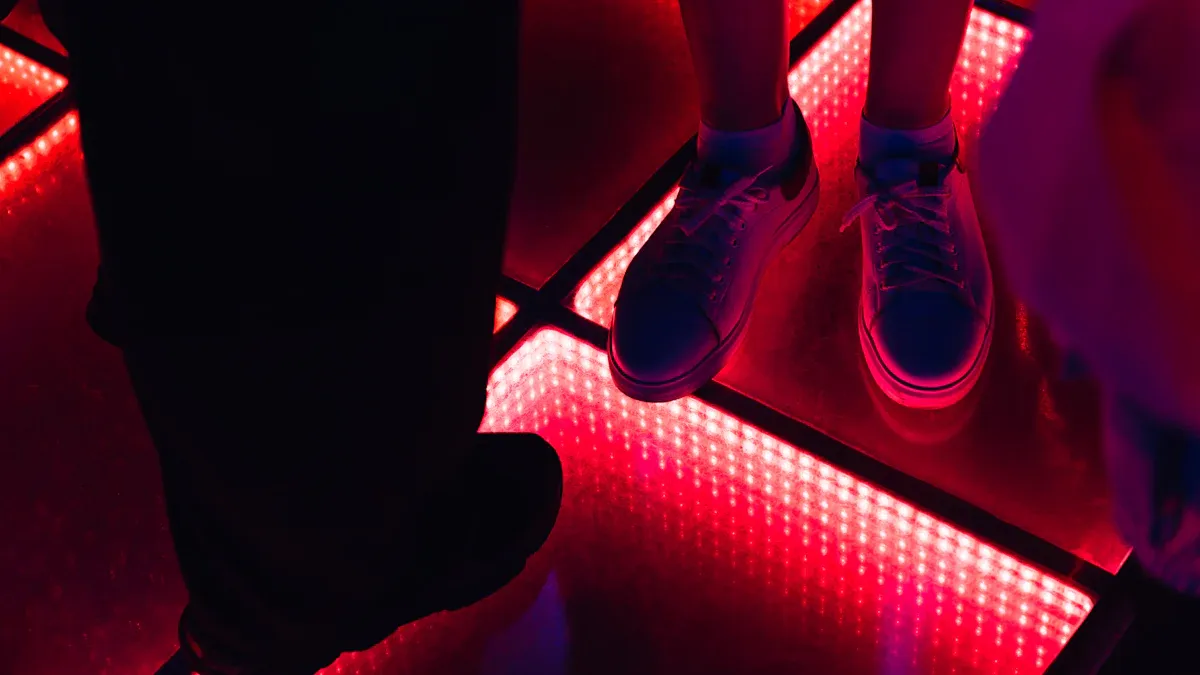 See How Lighting Transforms Displays of Sneakers