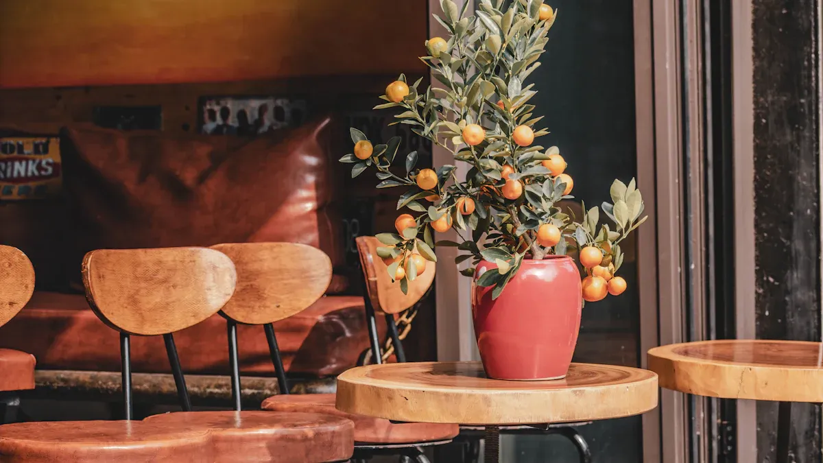 Orange Acrylic Coffee Tables vs Traditional Options