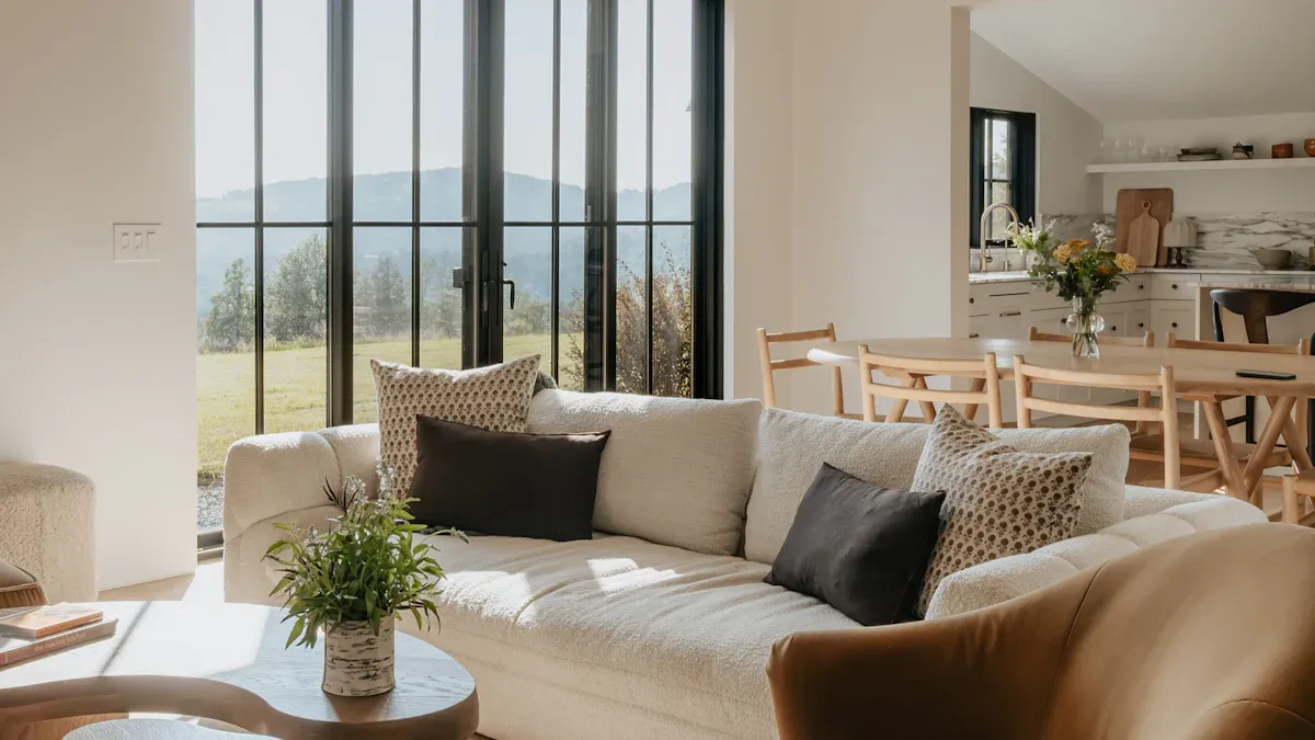 How Clear Acrylic Coffee Tables Open Up Any Room