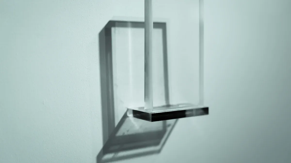 How acrylic outshines glass in brand presentation