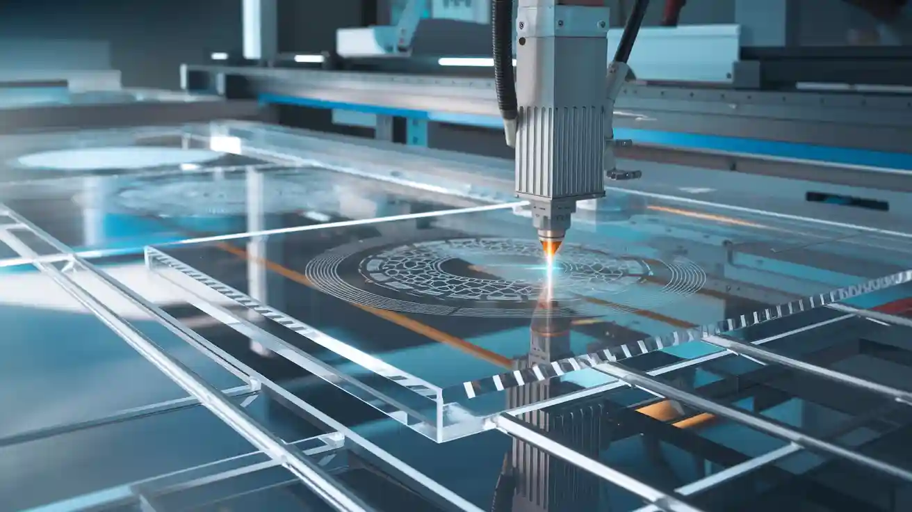 Laser cutting acrylic cover