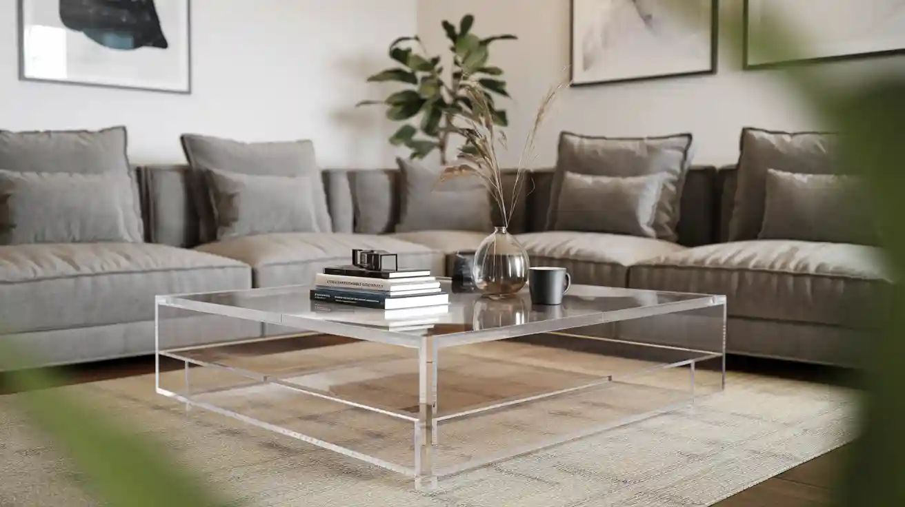How to Choose Square Acrylic Coffee Tables for Your Space