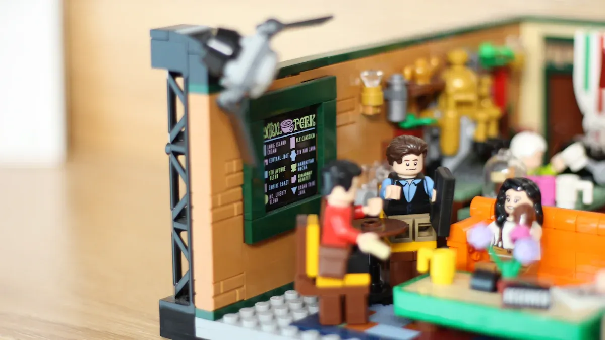 How to Arrange LEGO Models with Acrylic Display Stands for Maximum Impact