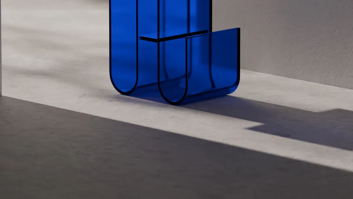 Visual Appeal of Acrylic Table Legs