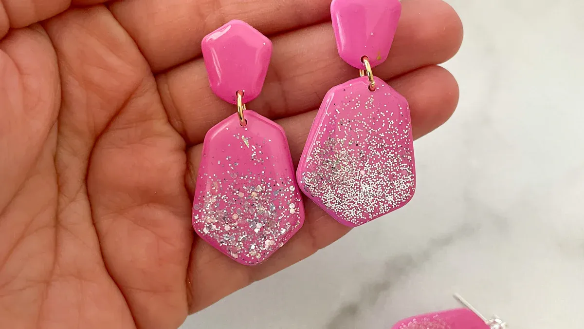 Customizing Acrylic Earrings