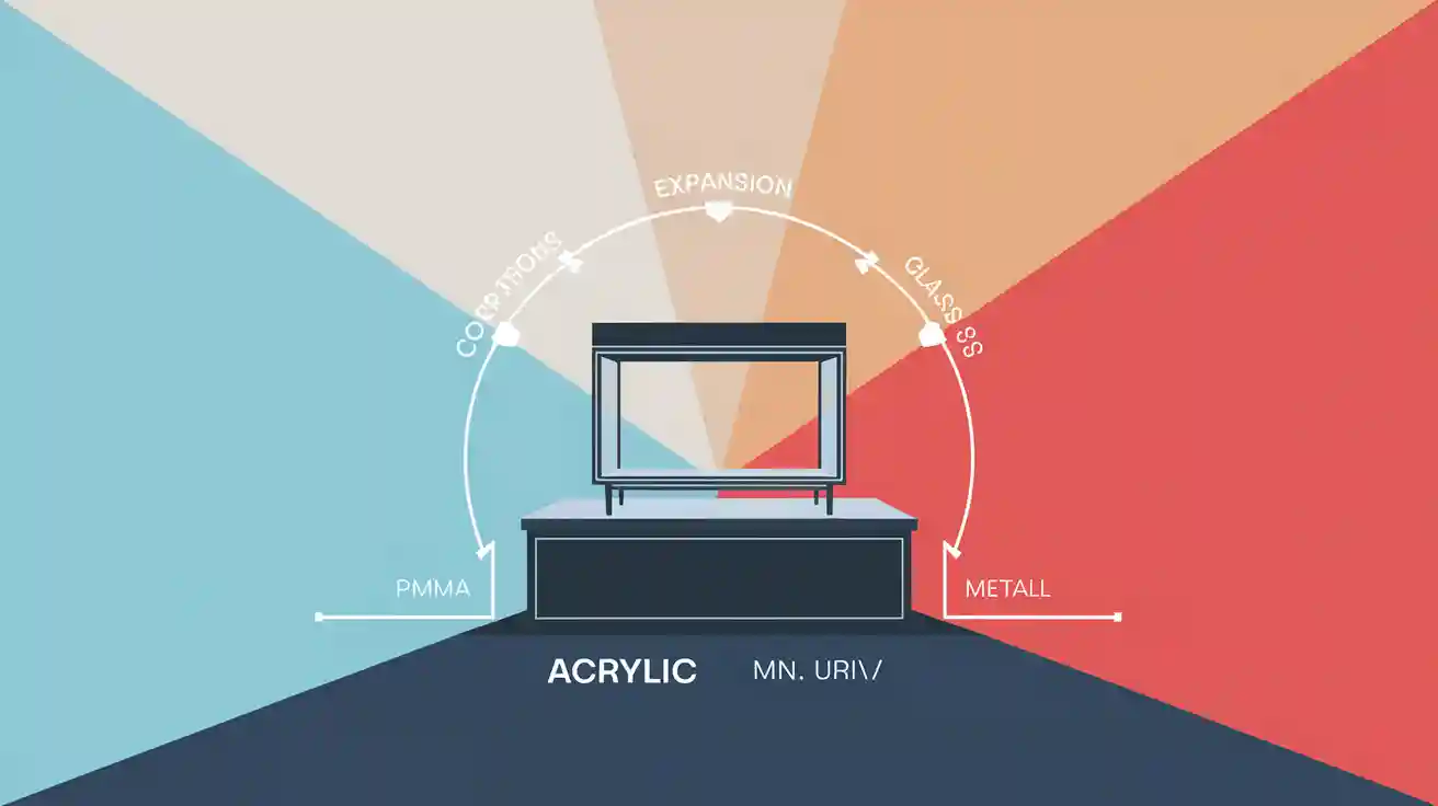 Coefficient of Thermal Expansion: Acrylic vs Glass vs Metal