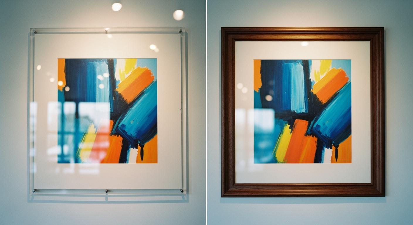 Acrylic Frames vs Glass Frames A Comparison
