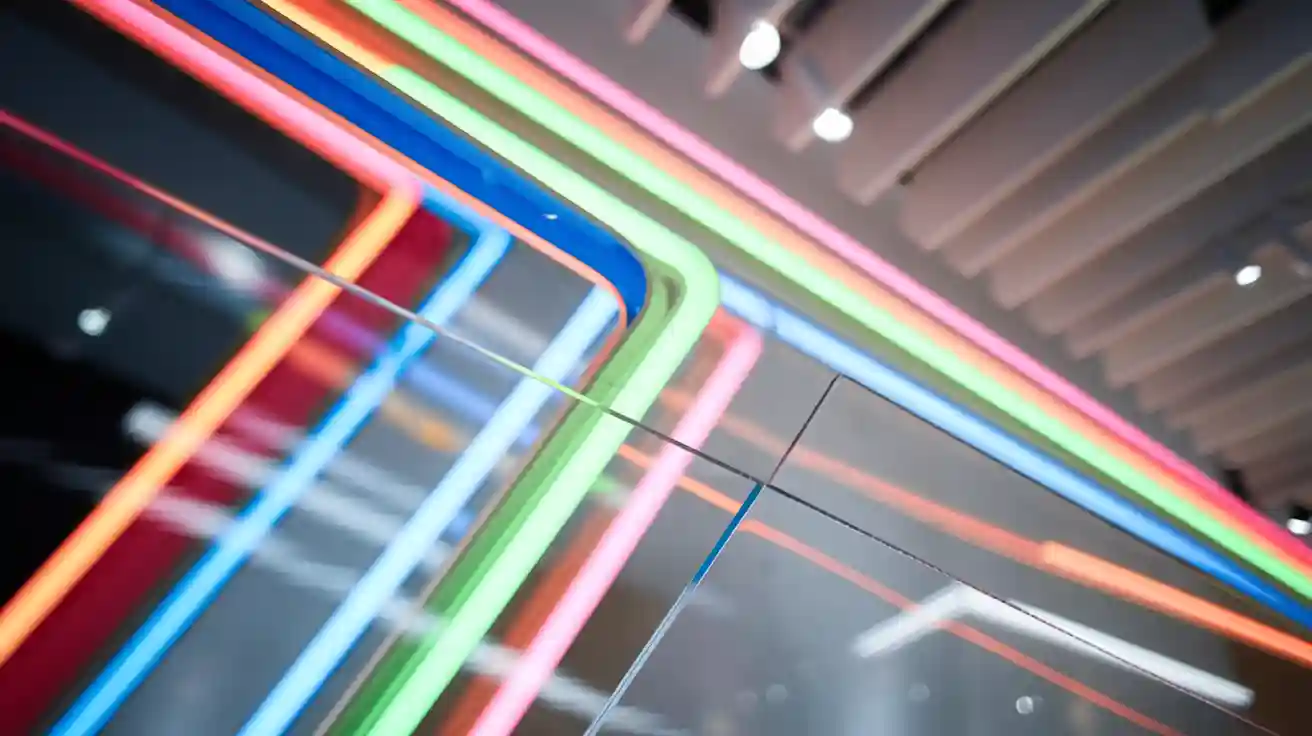 Fluorescent-Edge Acrylic Sheet Cover